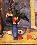 Paul Cezanne The Blue Vase Sweden oil painting reproduction